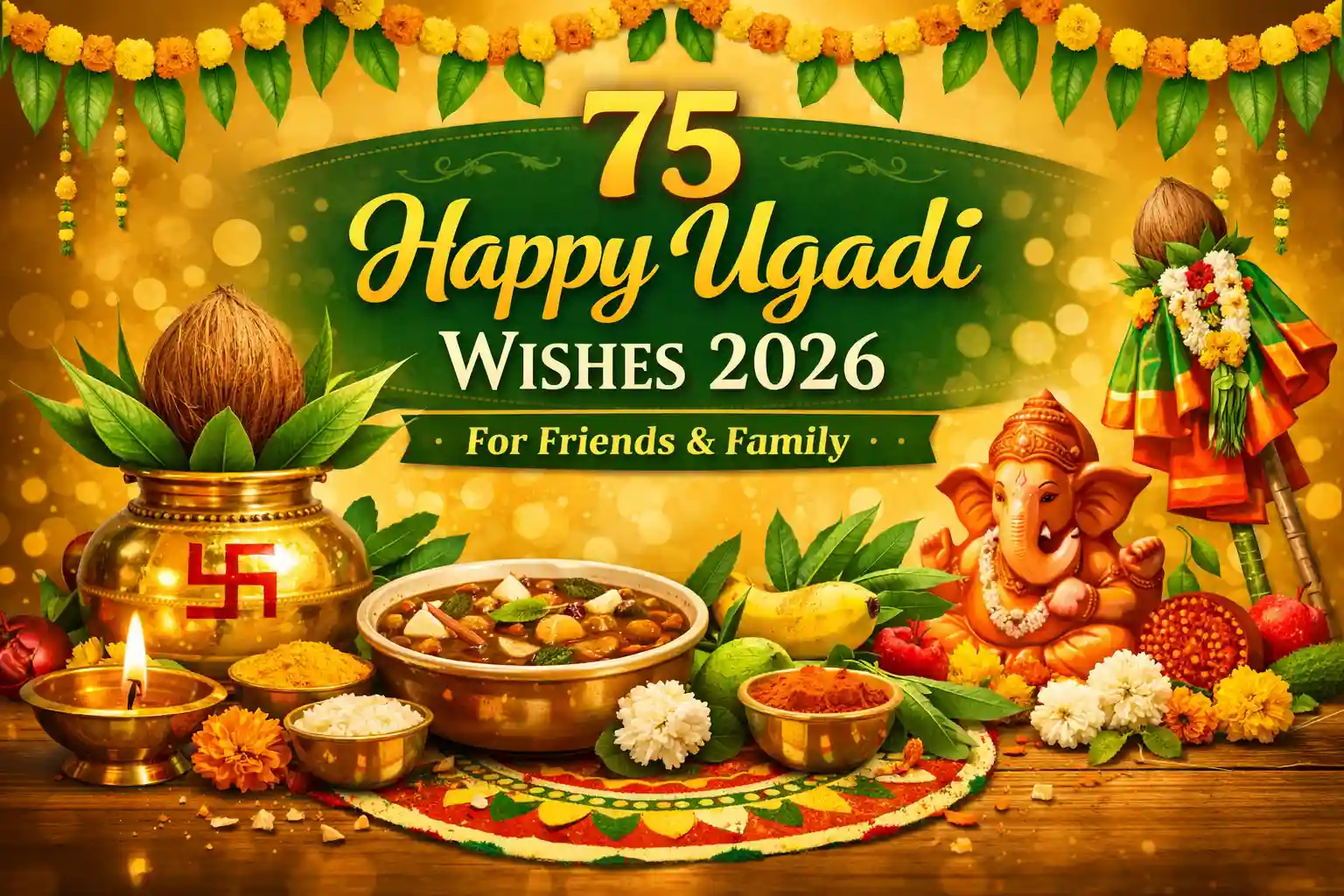 75 Happy Ugadi Wishes 2026