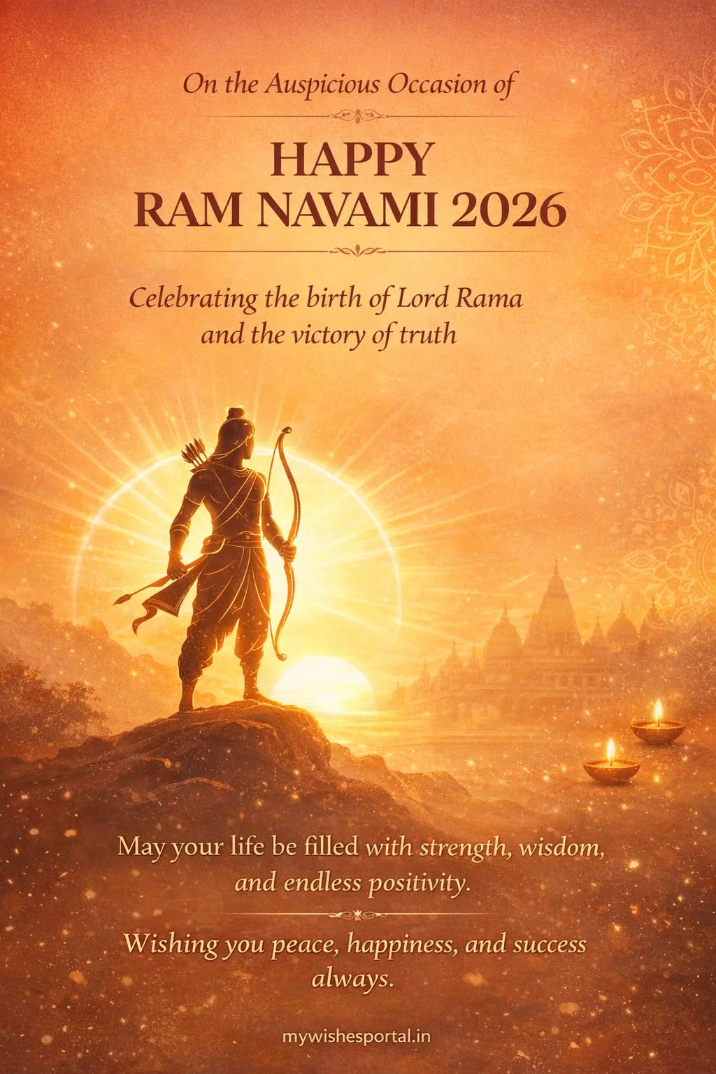 Divine Ram Navami HD image