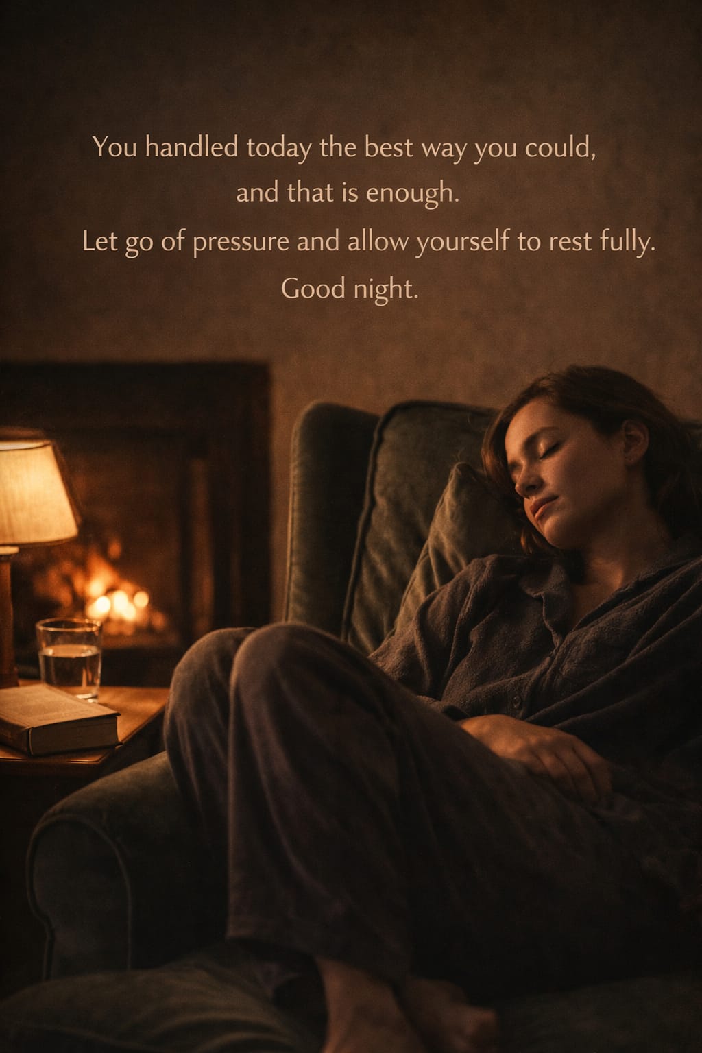 motivational good night wish about self effort and rest