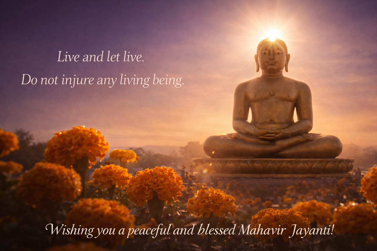 Mahavir wisdom close up spiritual guidance