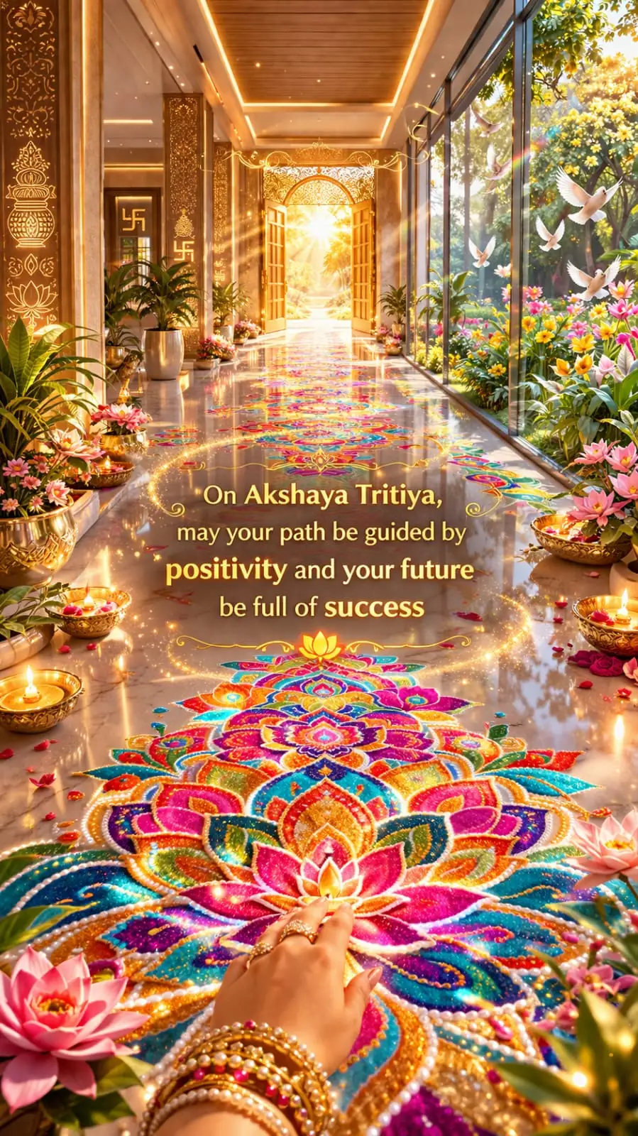 Akshaya Tritiya Wishes 2026 positive path image 9