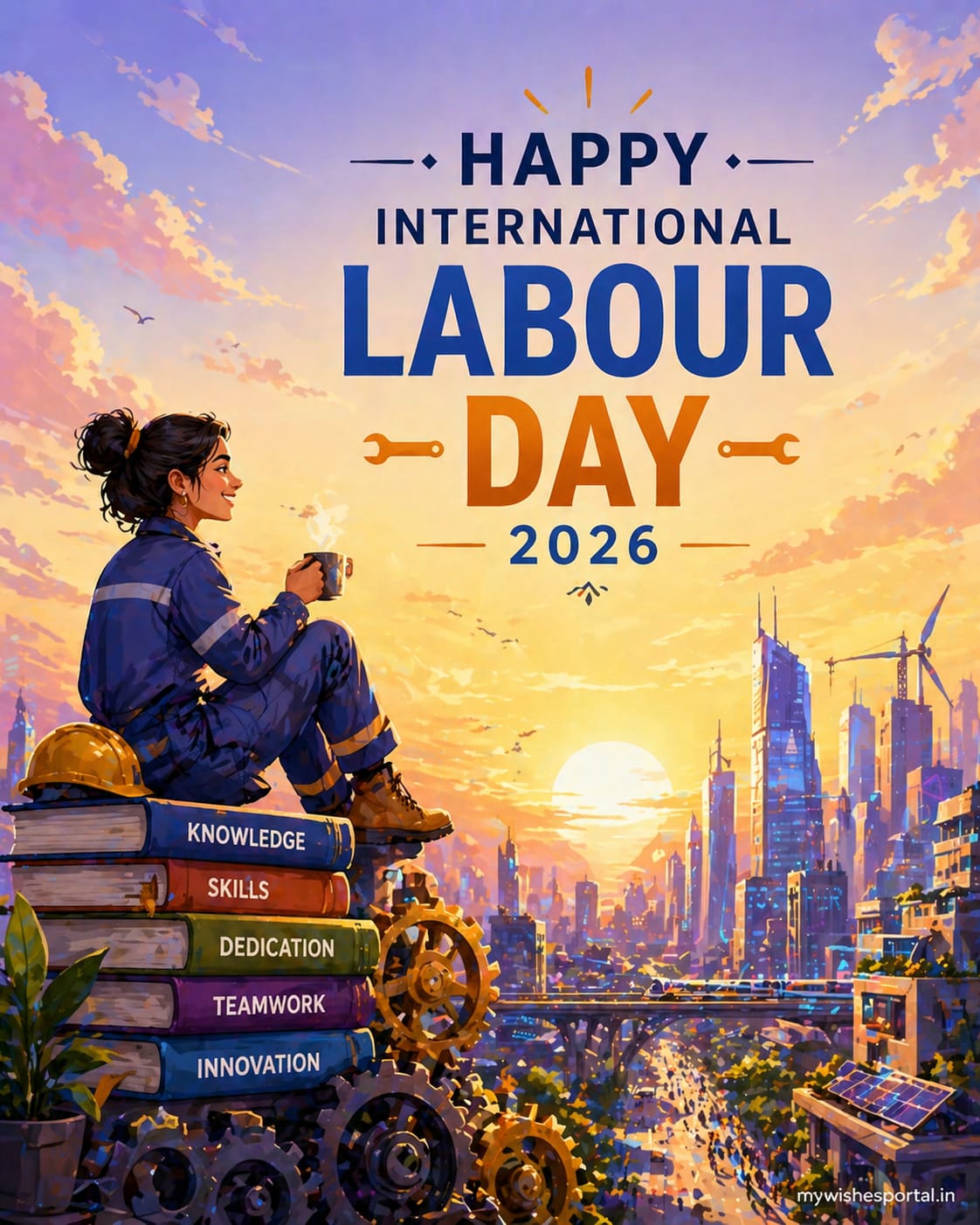Labour day photo quote