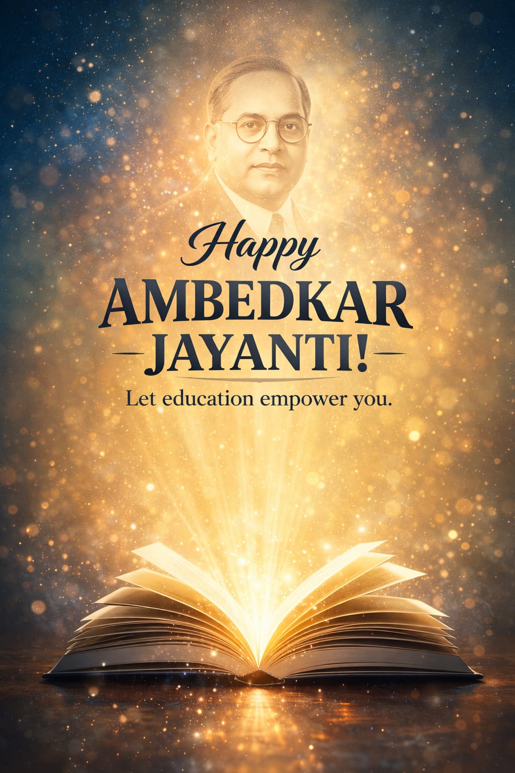 Happy Ambedkar Jayanti let education empower you image