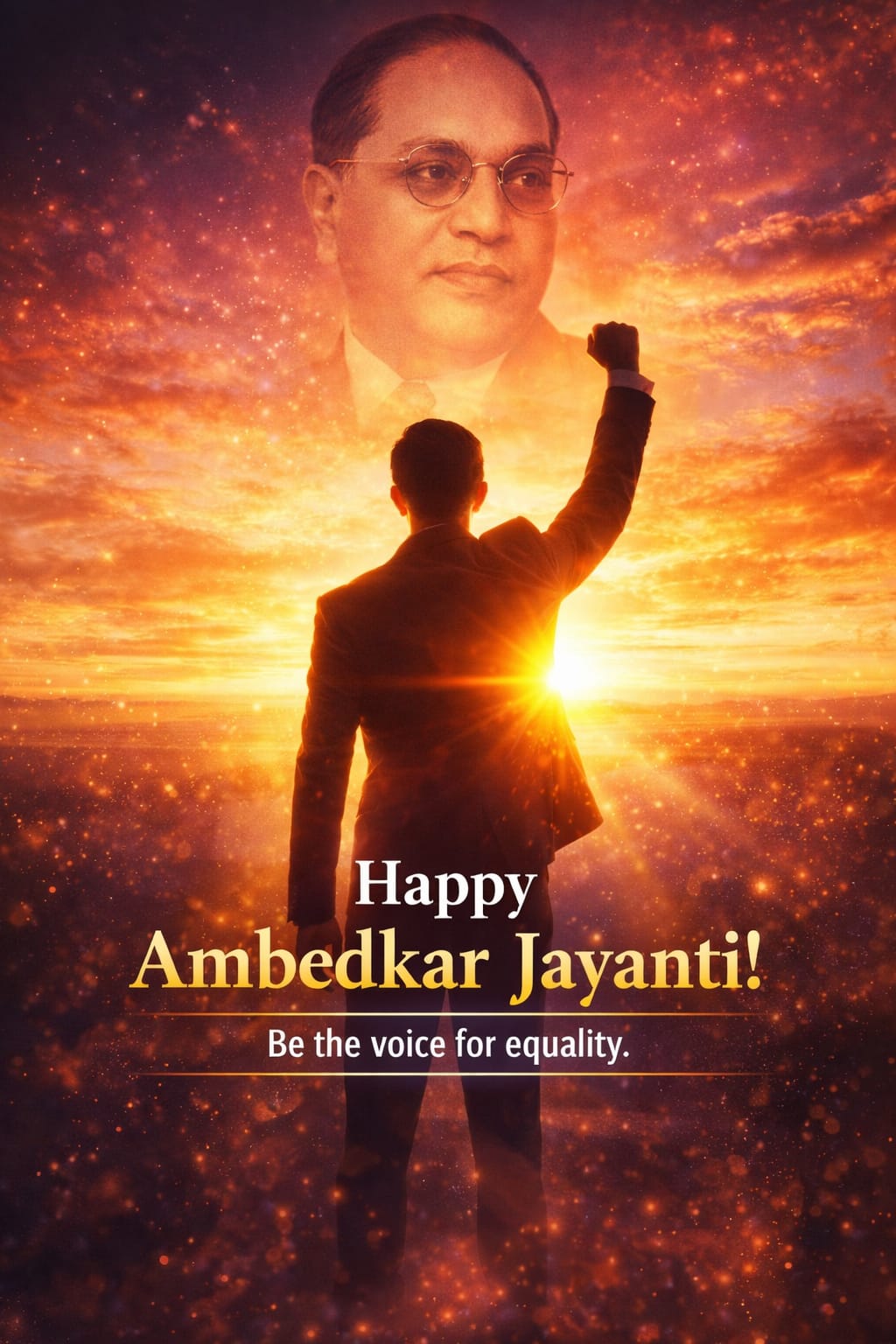 Happy Ambedkar Jayanti be the voice for equality image