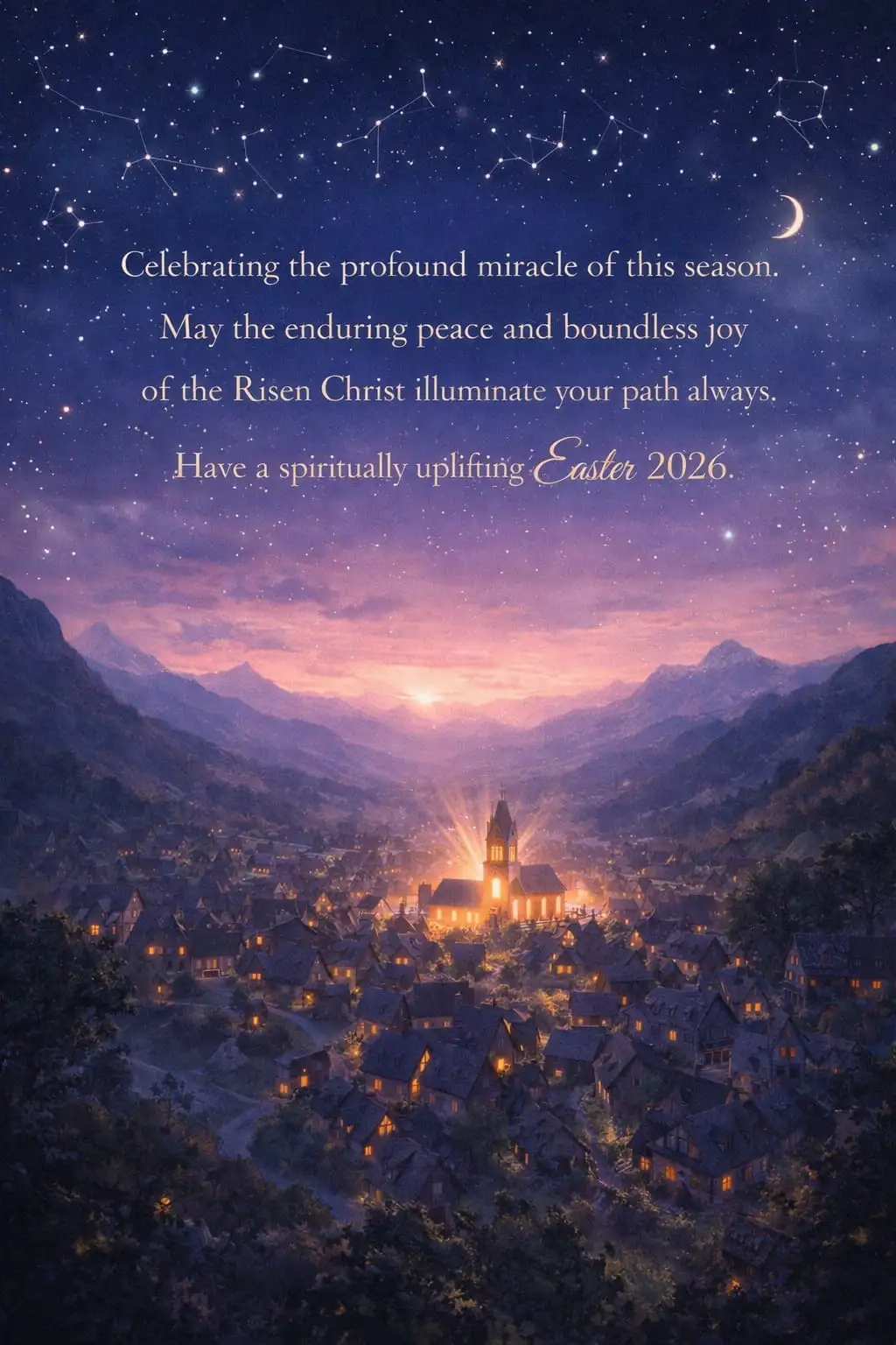 Celestial spiritual resurrection peace Easter