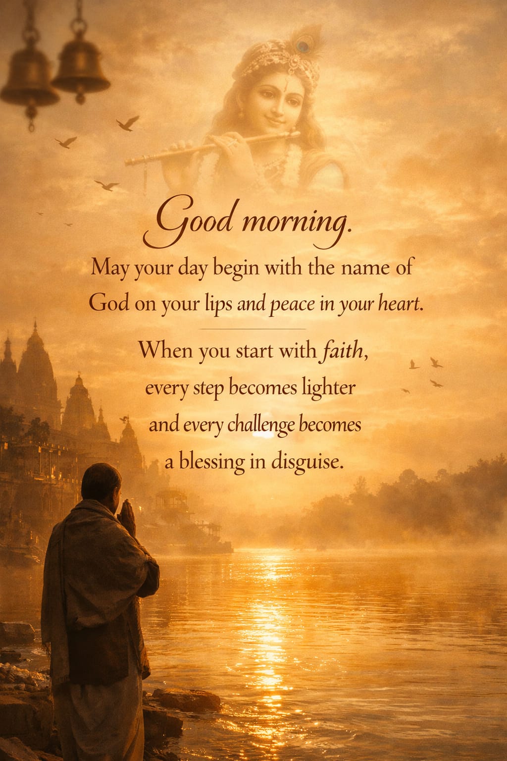 devotional good morning peace faith sunrise