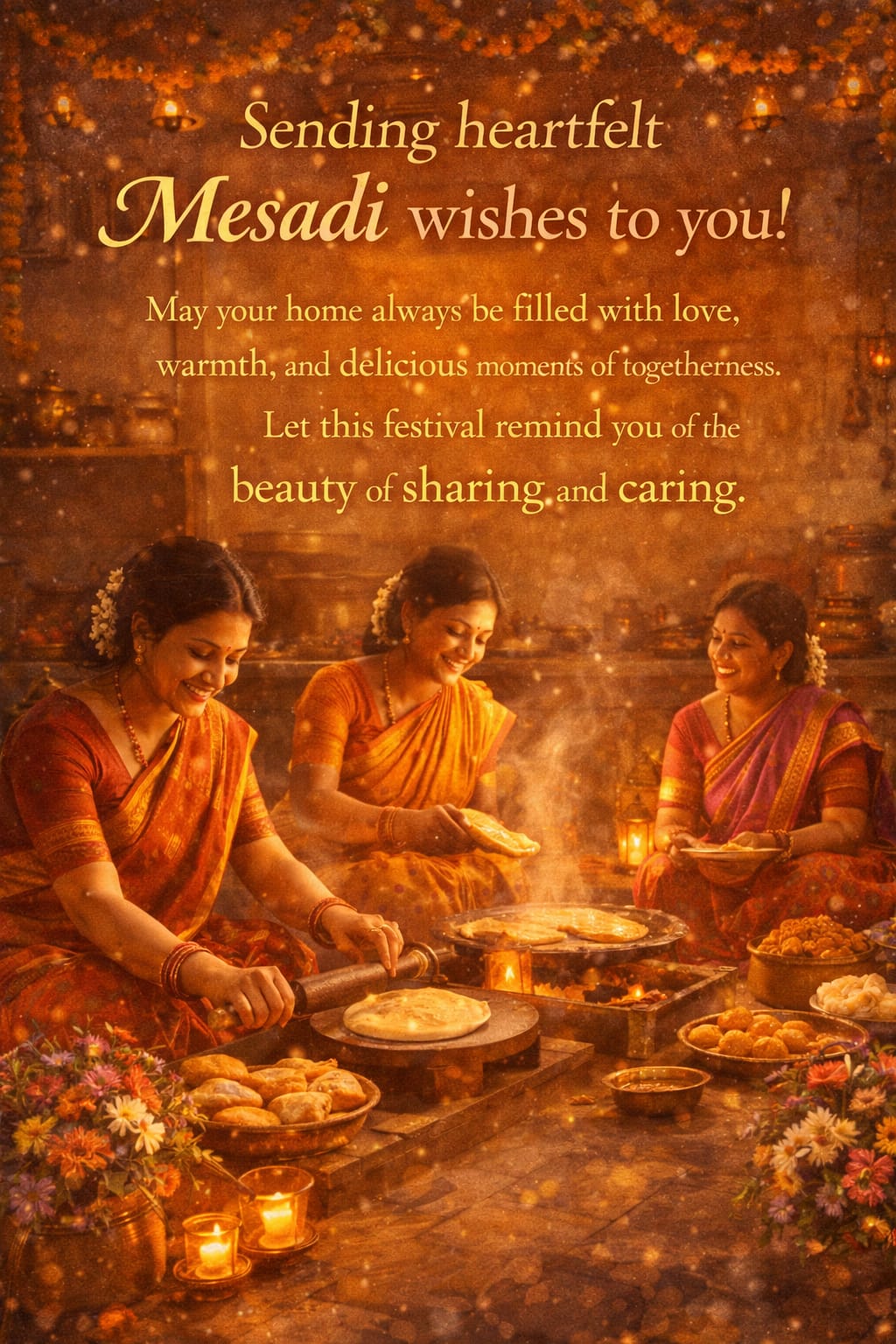 Mesadi festival greetings image