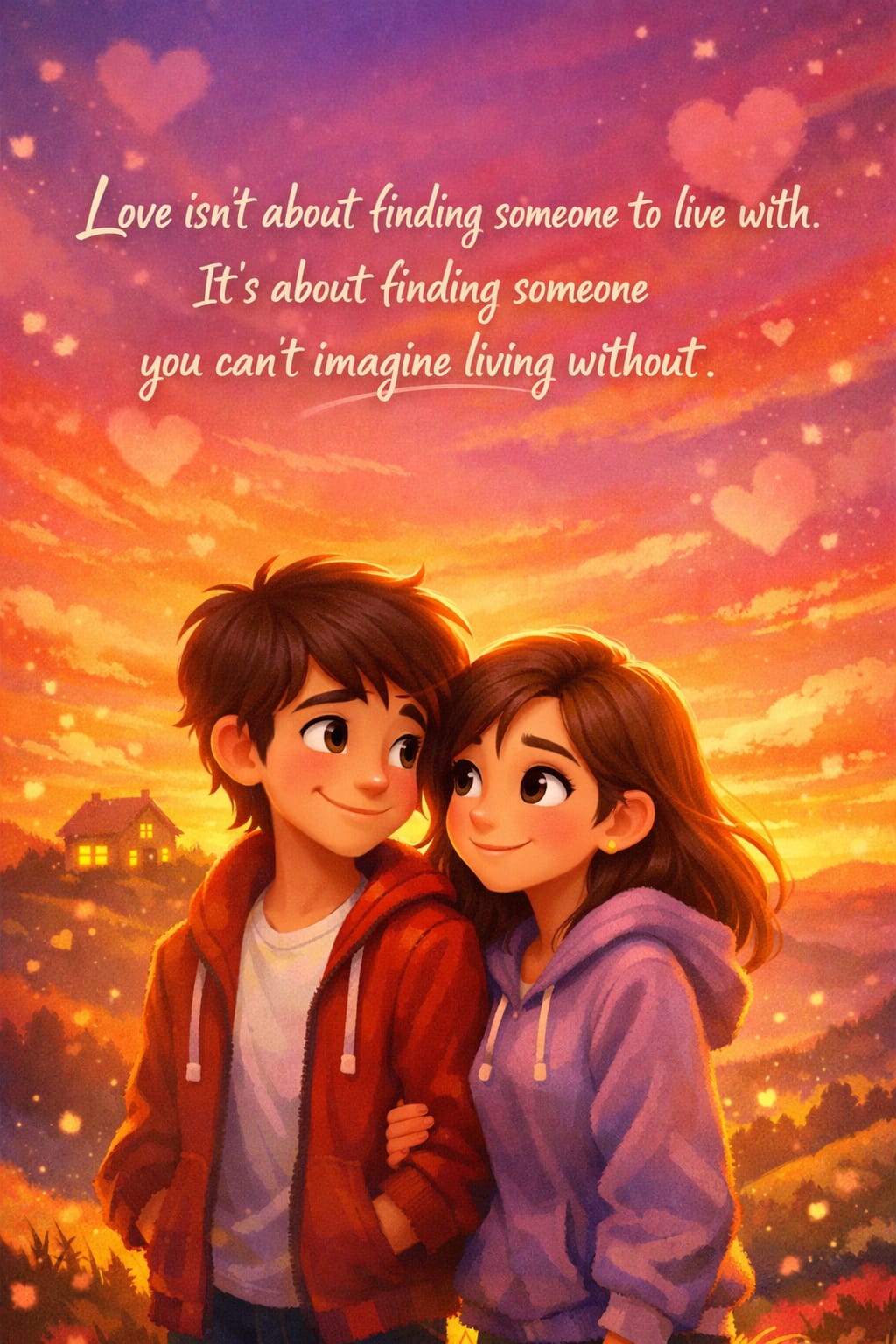 Romantic morning love quote