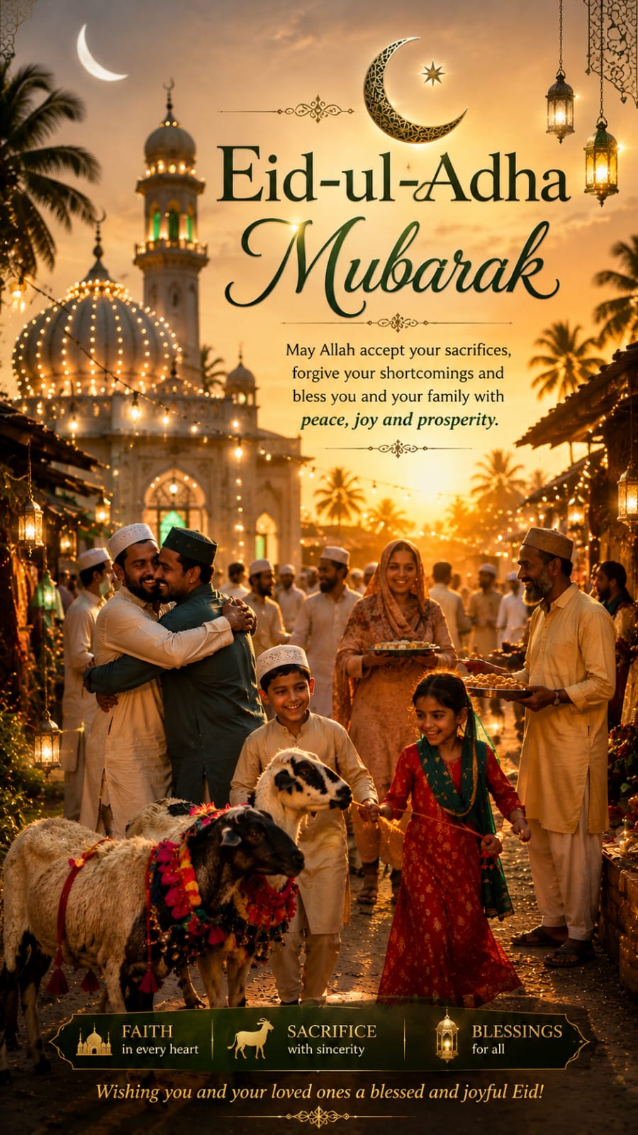 Bakrid Wishes Instagram Story