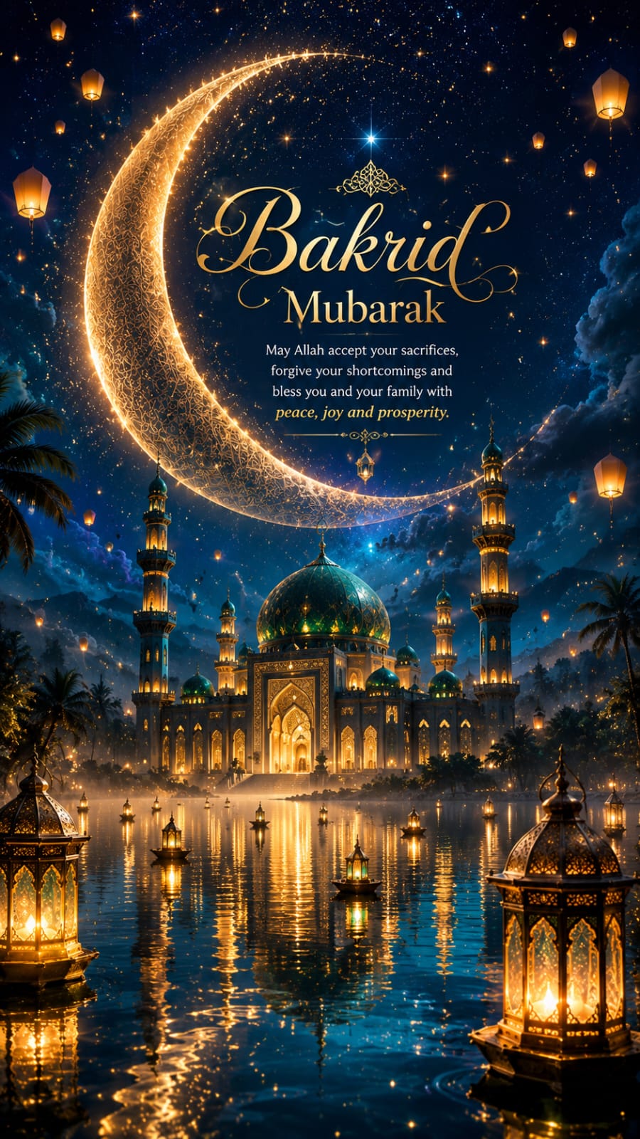 Bakrid Mubarak Poster