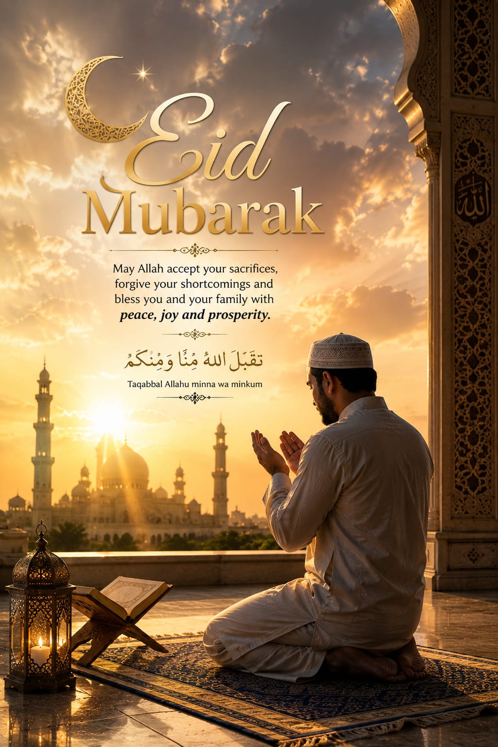 Bakrid Wishes Background