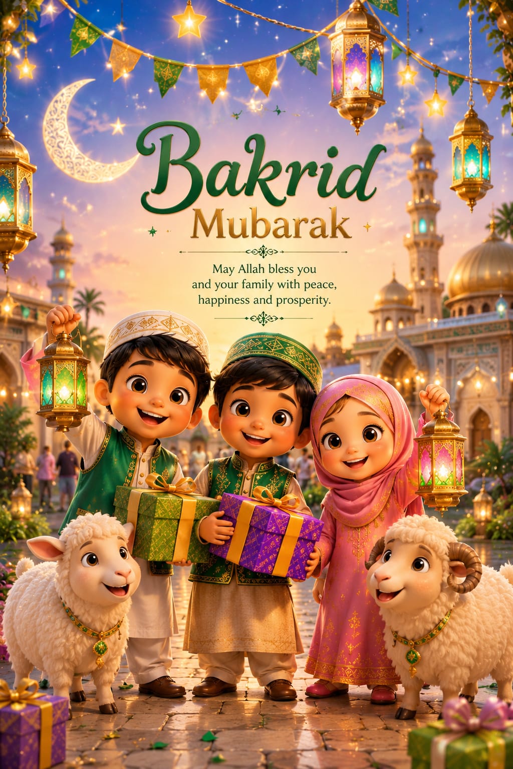 Eid Mubarak Bakrid Wishes