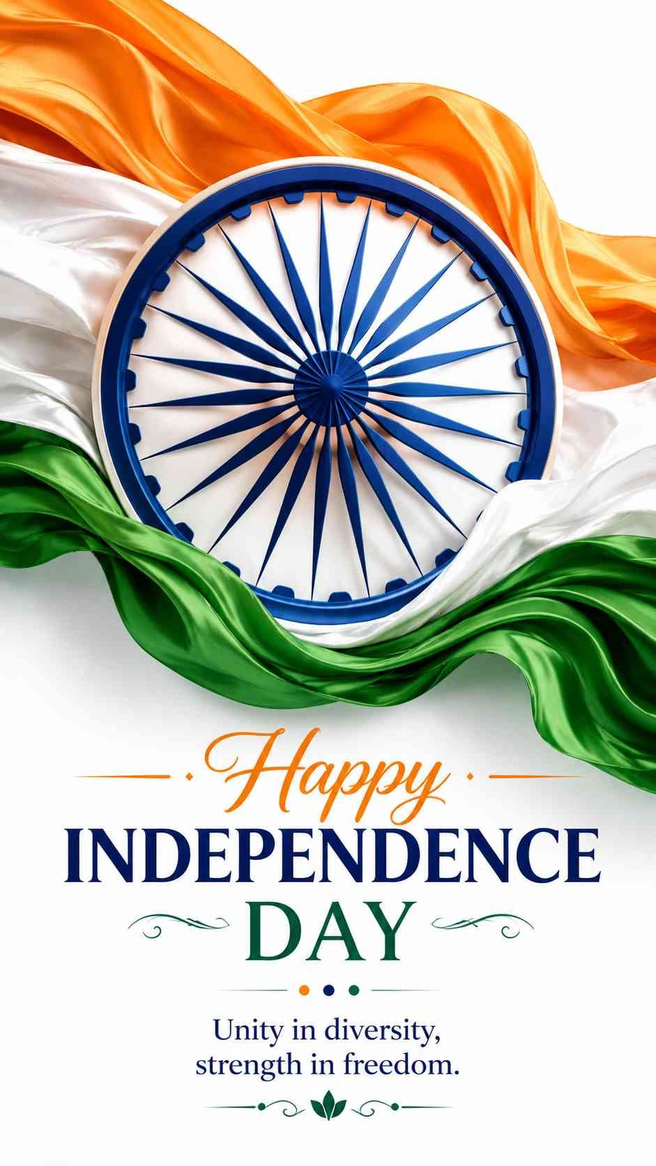 Independence Day 2026 patriotic India greeting image