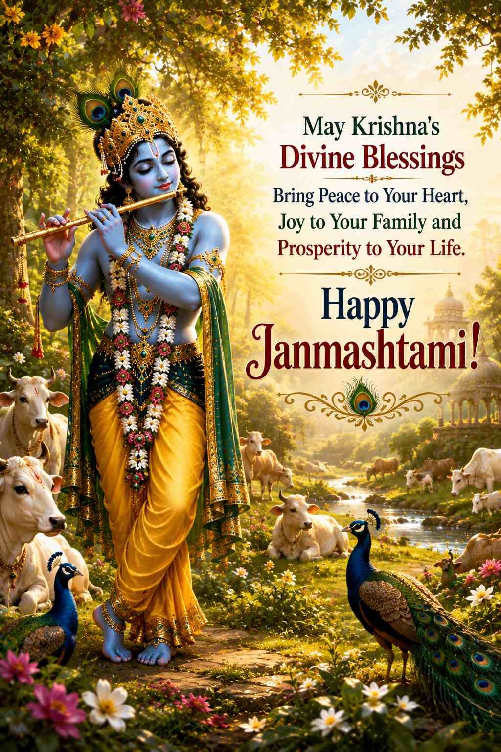 Shri Krishna Janmashtami 2026 Wishes