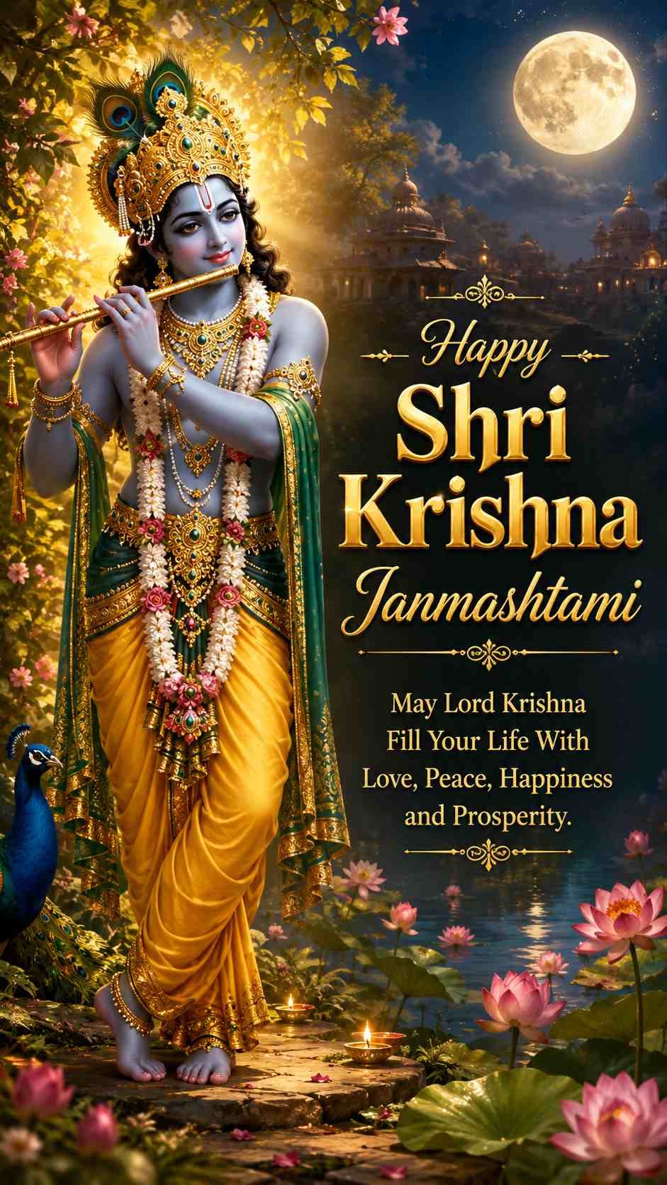 Shri Krishna Janmashtami 2026 Wishes