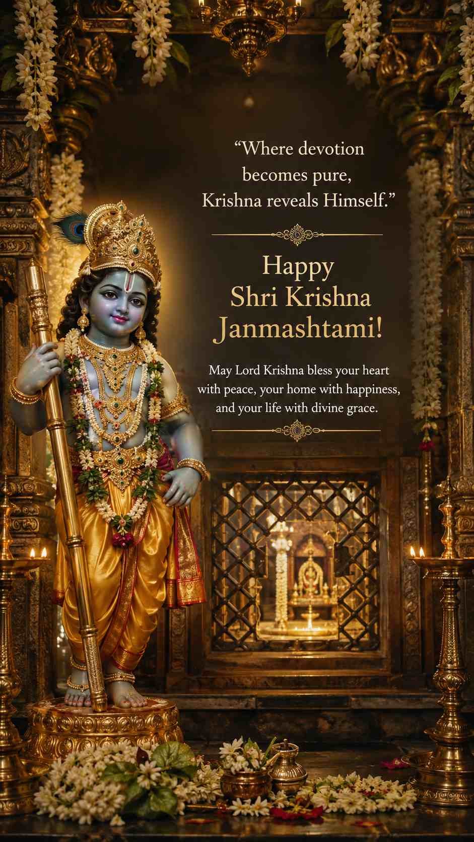 Shri Krishna Janmashtami 2026 Wishes