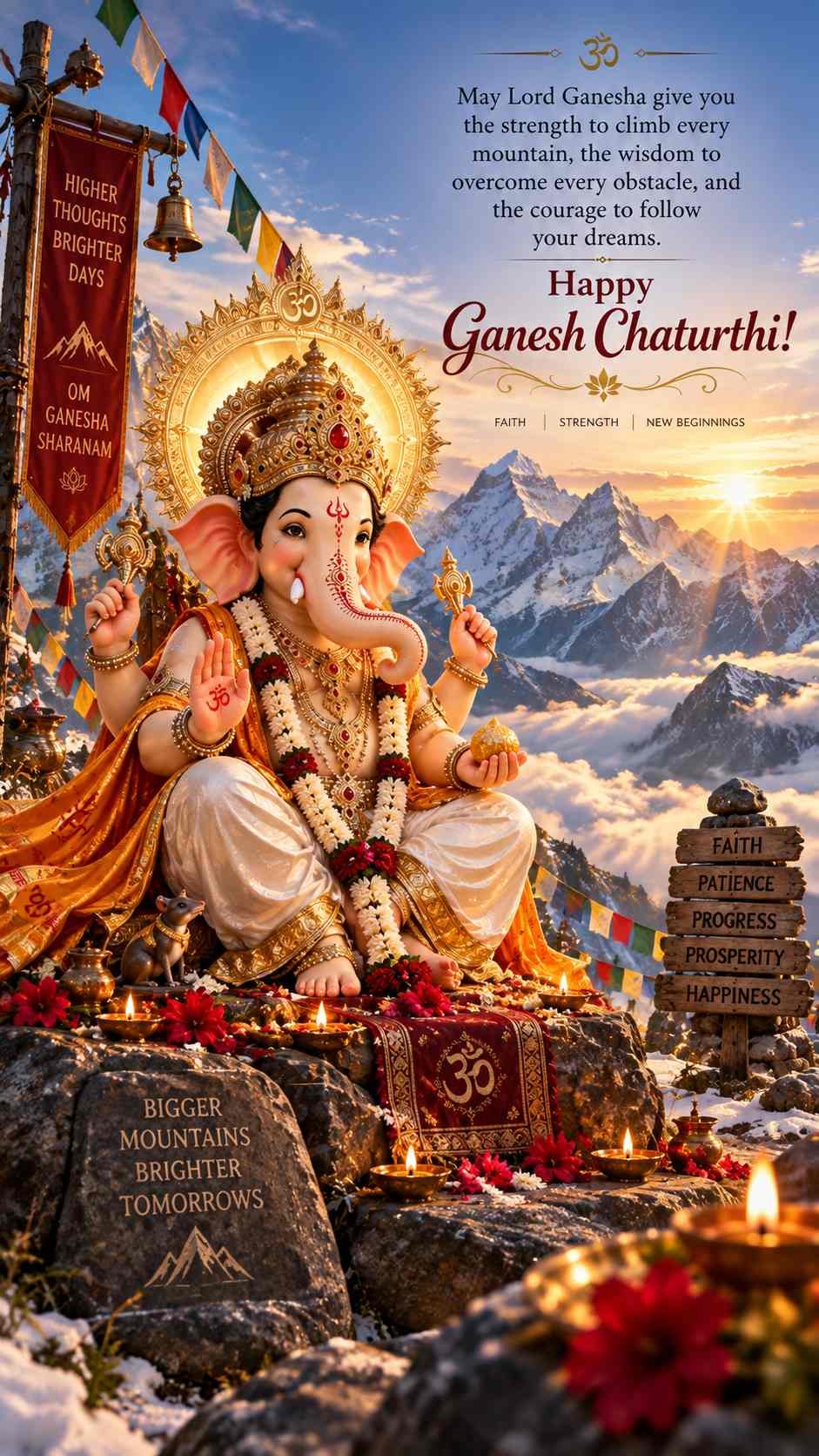 Ganesh Chaturthi 2026 wishes beautiful Ganpati