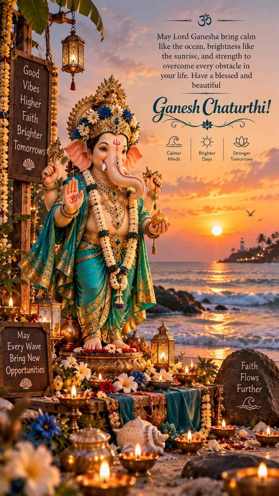 Ganesh Chaturthi 2026 wishes family blessings
