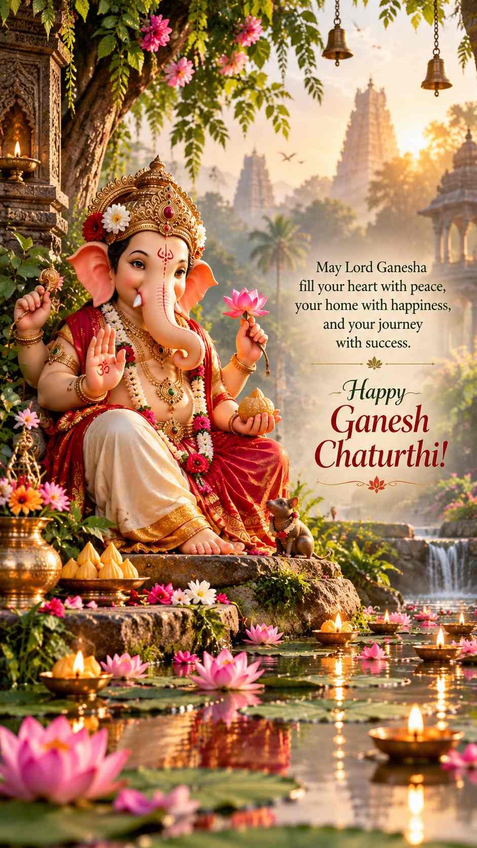 Ganesh Chaturthi 2026 wishes traditional Ganesha